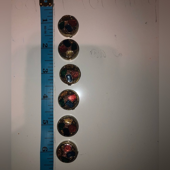 3/$40 Colourful Glam Buttons Covers - Picture 4 of 6